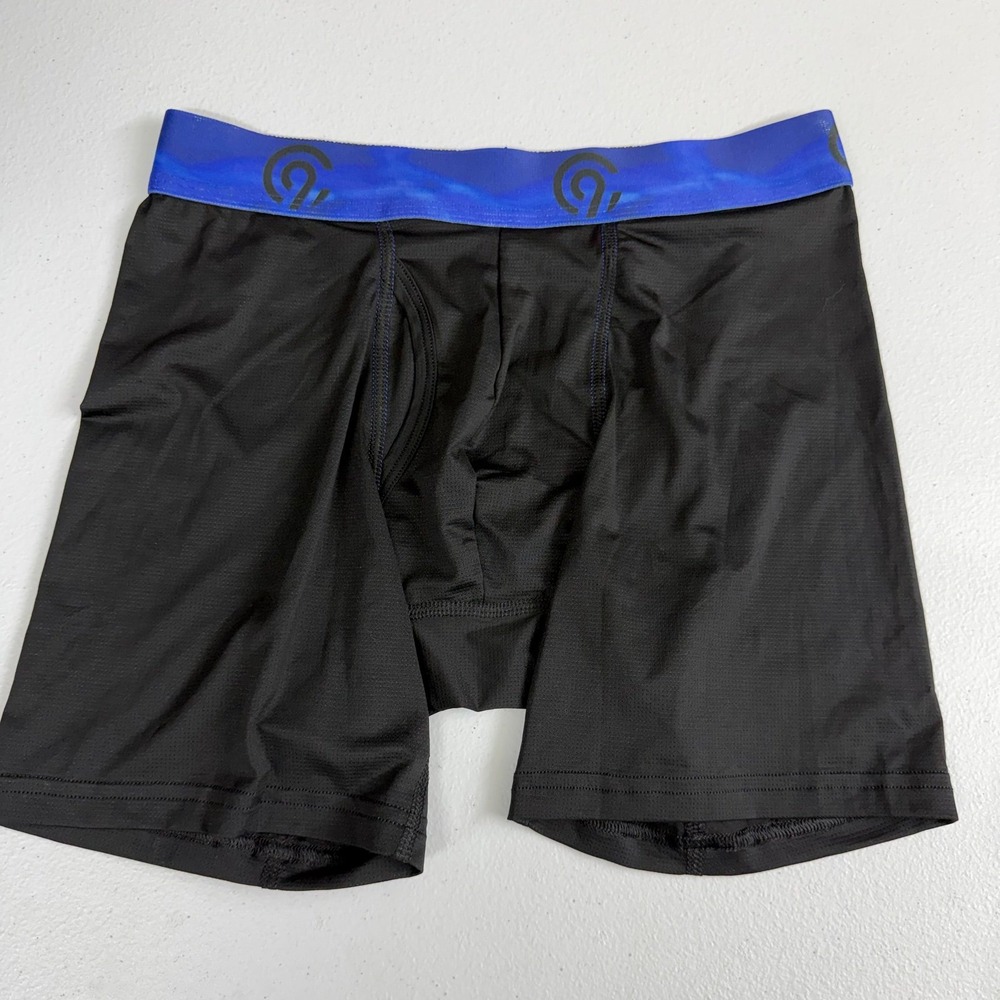 Champion men's black fitted stretch performance boxer briefs underwear small